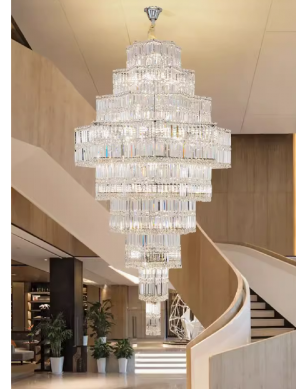 Flashing God D40''X H110'' High Ceiling Big Chande...